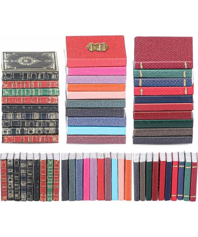 29 Pieces 1:12 Scale Miniatures Dollhouse Books Assorted Timeless Miniatures Books Mini Books Model Dollhouse Decoration Acce...