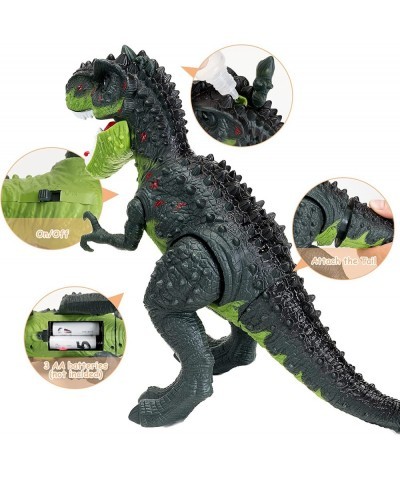 Electric Walking Dinosaur Toy with Simulated Flame and Realistic Sounds Small Tyrannosaurus Toy for Kids 3-12 Years Old Boys ...