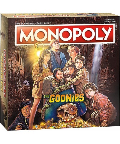 Monopoly® The Goonies | Based on The 80s Adventure Classic Film | Collectible Monopoly Game Featuring Familiar Locations and ...