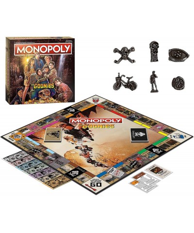 Monopoly® The Goonies | Based on The 80s Adventure Classic Film | Collectible Monopoly Game Featuring Familiar Locations and ...