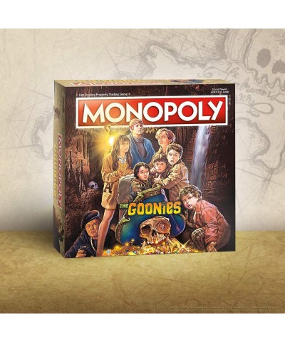 Monopoly® The Goonies | Based on The 80s Adventure Classic Film | Collectible Monopoly Game Featuring Familiar Locations and ...