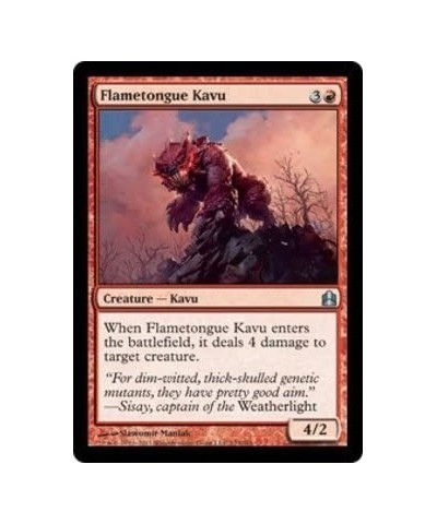 Flametongue KAVU - Commander $10.93 Card Games