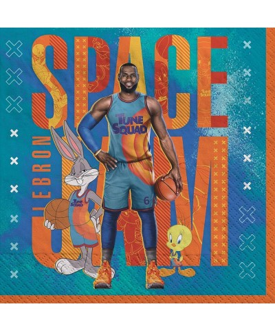 Amscan Space Jam Party Supplies Pack Serves 16 Space Jam Birthday Party Supplies Plates Napkins Cups and Table Cover with Bir...