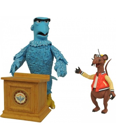 The Muppets: Sam The Eagle & Rizzo The Rat Deluxe Figure Set $40.69 Action Figures