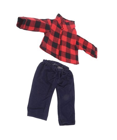 Doll Tops and Pants Shirt Clothes Outfits Casual Wear Fashionable for 18 inch Doll(QD18-083) $21.68 Doll Accessories