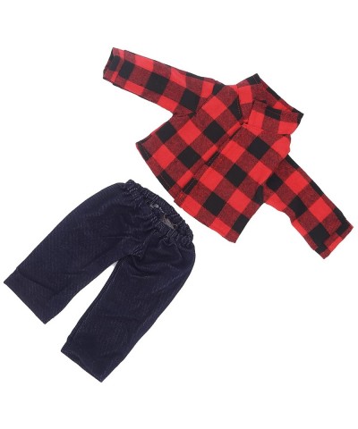 Doll Tops and Pants Shirt Clothes Outfits Casual Wear Fashionable for 18 inch Doll(QD18-083) $21.68 Doll Accessories