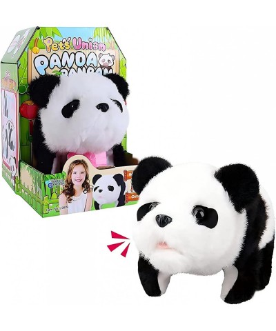 Plush Panda Pet Electronic Toy - Walking Turn Around Make Sounds for Kids $28.21 Plush Interactive Toy Figures