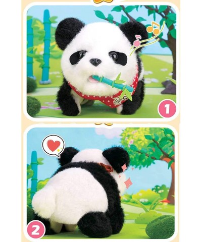 Plush Panda Pet Electronic Toy - Walking Turn Around Make Sounds for Kids $28.21 Plush Interactive Toy Figures