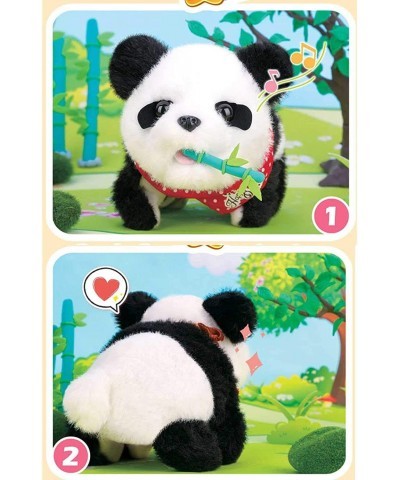 Plush Panda Pet Electronic Toy - Walking Turn Around Make Sounds for Kids $28.21 Plush Interactive Toy Figures