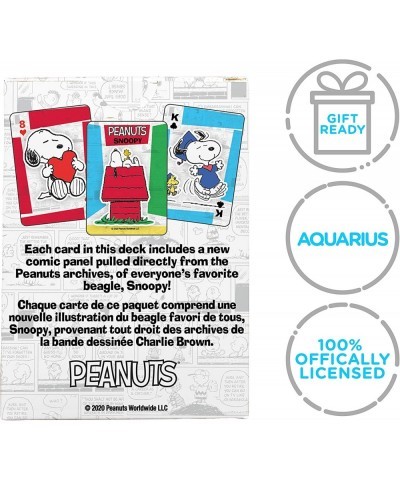 Peanuts Snoopy Playing Cards - Snoopy Themed Deck of Cards for Your Favorite Card Games - Officially Licensed Peanuts Merchan...