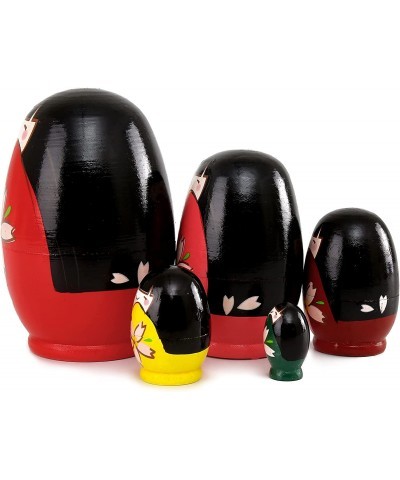 Nesting Dolls Russian Matryoshka Wood Stacking Dolls for Kids Handmade Toys (Kimono Japanese Girl) $30.34 Nesting Dolls