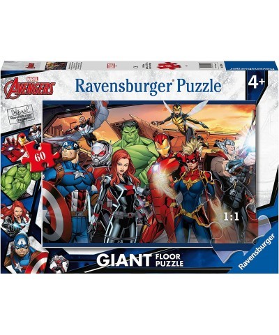 Marvel Avengers 60 Piece Giant Floor Jigsaw Puzzle for Kids Age 4 Years $42.89 Jigsaw Puzzles