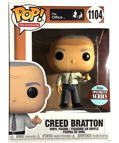 Funko POP! Television The Office Creed Bratton Specialty Series Vinyl Figure $20.82 Kids' Play People Figures