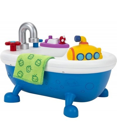 Musical Bathtime Playset - Plays Clips of The ‘Bath Song’ - Features 2 Color Change Figures (JJ & Tomtom) 2 Toy Bath Squirter...