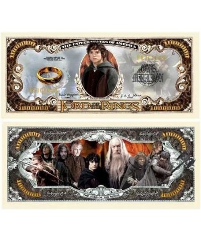 Lord of The Rings Million Dollar Bills - Pack of 5 - Best Gift for Fans of This Classic Movie Series $15.87 Gags & Practical ...