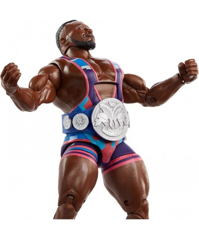 WWE Big E Elite Series 79 Deluxe Action Figure with Realistic Facial Detailing Iconic Ring Gear & Accessories $62.93 Action F...