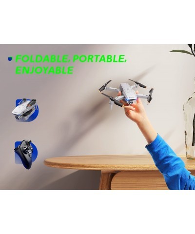 Mini Drone for Kids DR-DF100B 1080P HD FPV Drone for Adults Beginner Foldable Drone with Camera RC Drones for Boys or Girls W...