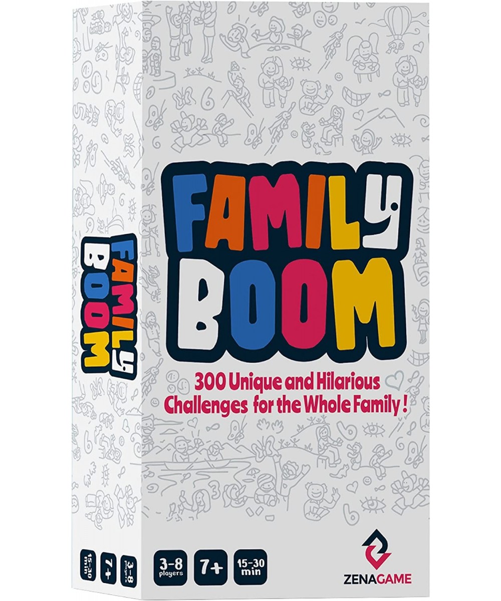 Family Boom - Fun Family Card Games for Kids Teens and Adults with 300 Hilarious Cards - Family Games for Game Night $16.98 C...