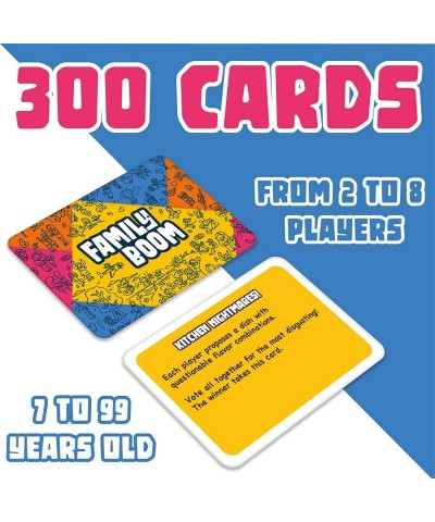 Family Boom - Fun Family Card Games for Kids Teens and Adults with 300 Hilarious Cards - Family Games for Game Night $16.98 C...