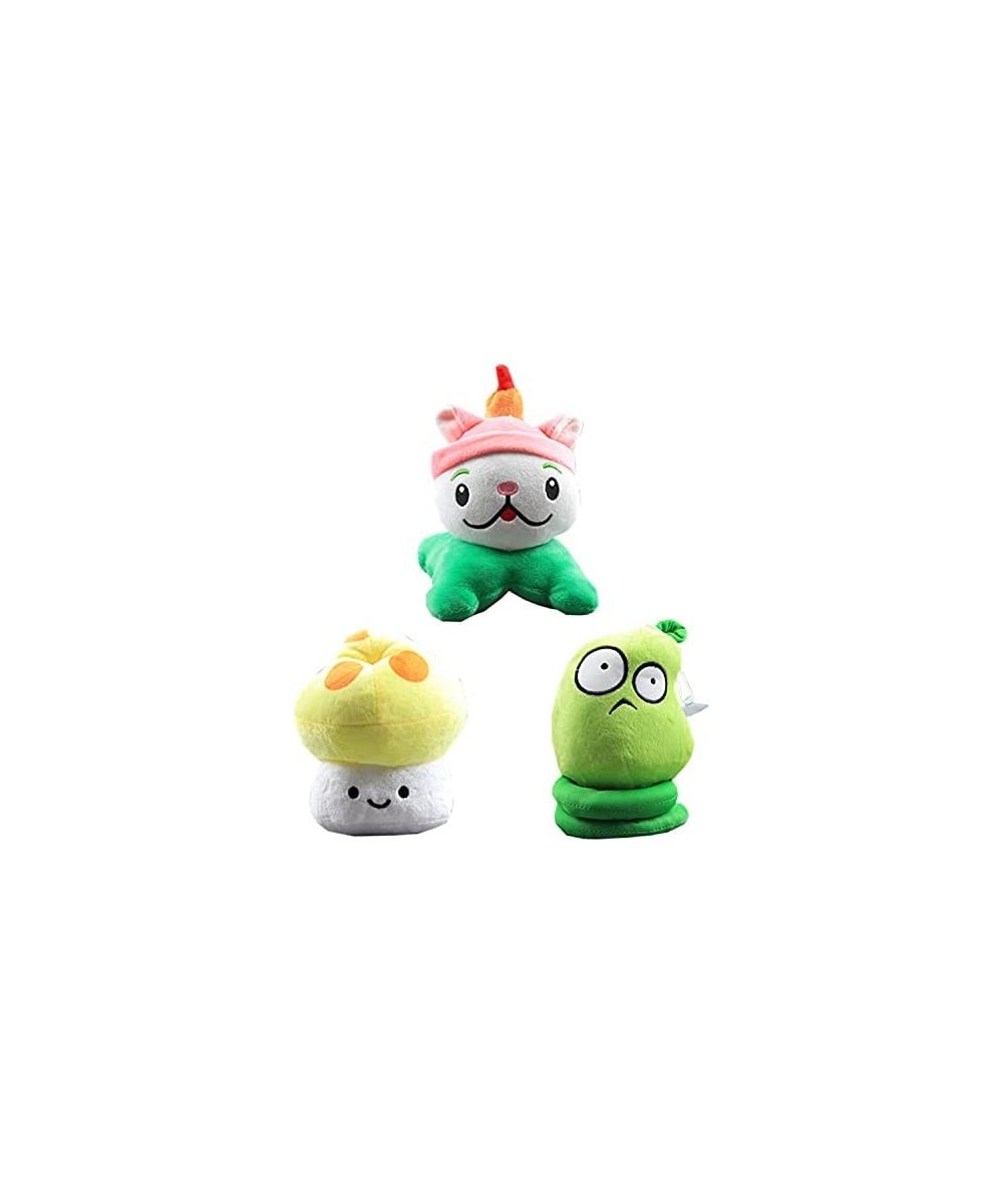 Plants Plush Toys Figures Doll Cattail & Happy Sunshroom & Spring Bean 3pcs Set Kids Gift $44.99 Plush Figure Toys