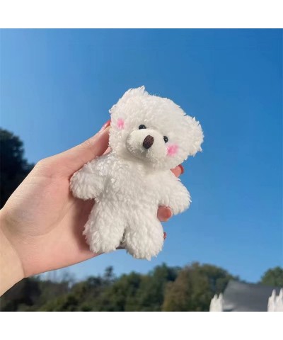 12 Pack Mini White Teddy Bears 4.7 inch Tiny Soft Stuffed Teddy Bear Mini Plush Bears Bulk for Birthday Table Decor Centerpie...