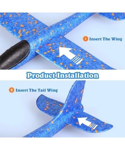 2 Pack EPP Foam Airplane Toys for Kids 12.4" Glider Plane Outdoor Flying Toys Gifts for 3~12 Year Old Boys Girls $41.61 Flyin...