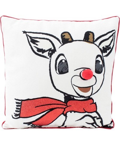 Rudolph The Red-Nosed Reindeer | 14" Officially Licensed & Collectible Decorative Pillow | Rudolph White $35.60 Kids' Plush T...