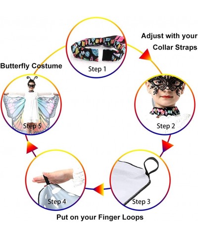 Butterfly Costume for Girls Kids Butterfly Wings for Girls Costume Butterfly Halloween Costumes for Girls $22.67 Kids' Costumes