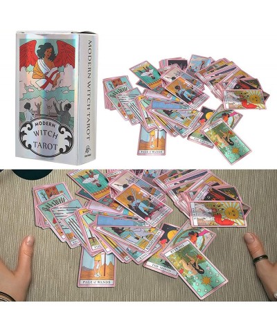 English Version Tarot Cards 79 Portable Tarot Deck for Friend for Traveling for Family for Party $17.59 Fortune Telling Toys