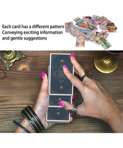 English Version Tarot Cards 79 Portable Tarot Deck for Friend for Traveling for Family for Party $17.59 Fortune Telling Toys