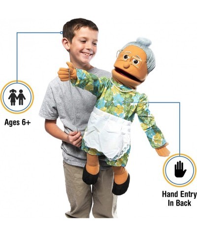 25" Granny Hispanic Grandmother Full Body Ventriloquist Style Puppet $102.15 Ventriloquist Puppets