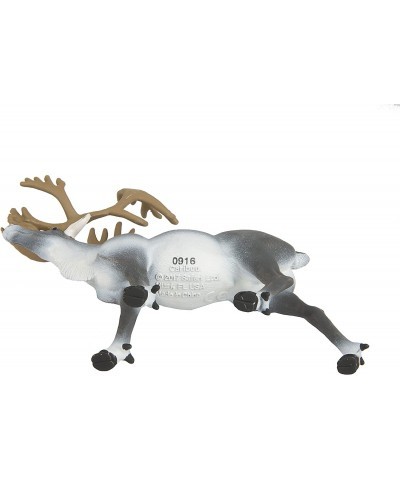 Caribou Realistic Hand Painted Toy Figurine Model Quality Construction from Phthalate Lead and BPA Free Materials for Ages 3 ...