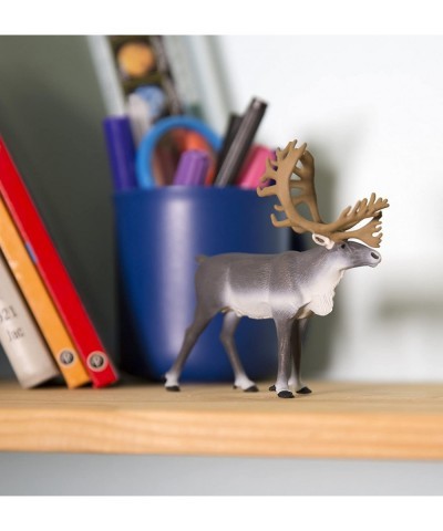 Caribou Realistic Hand Painted Toy Figurine Model Quality Construction from Phthalate Lead and BPA Free Materials for Ages 3 ...