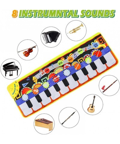 Piano Mat Toddler Toys Musical Mat with 25 Music Sounds Floor Piano Keyboard Mat Carpet Touch Playmat Educational Toys Gifts ...