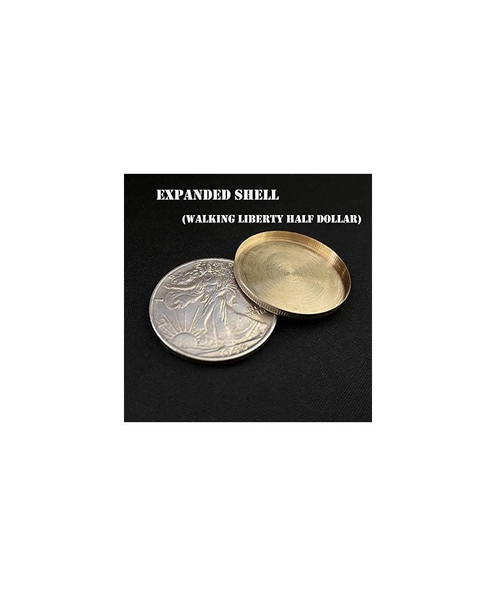 Expanded Shell Walking Liberty Half Dollar (Head) Magic Tricks Coin Appear/Vanish Magic $21.20 Magic Kits & Accessories