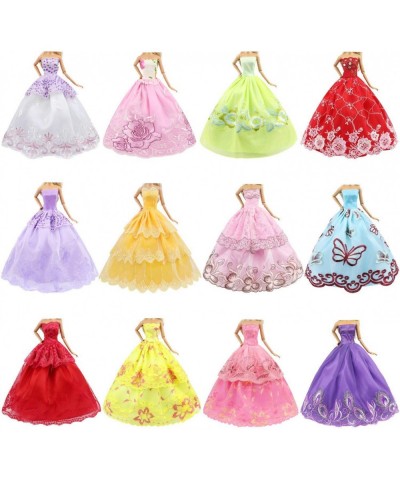 20 Items 11.5 Inch Girl Doll Clothes and Accessories - 3 Pcs Party Dress 4 Sets Clothes Outfits 3 Sets Swimsuits and 10 Pairs...