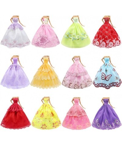 20 Items 11.5 Inch Girl Doll Clothes and Accessories - 3 Pcs Party Dress 4 Sets Clothes Outfits 3 Sets Swimsuits and 10 Pairs...