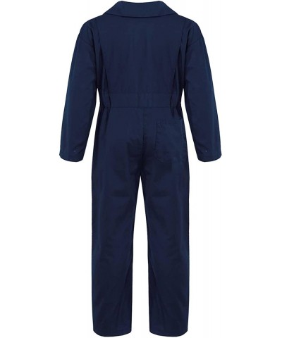 Kids Boys Mechanic Cosplay Costume Halloween Carnival Birthday Party Coverall Jumpsuit Flight Suit $28.82 Kids' Costumes