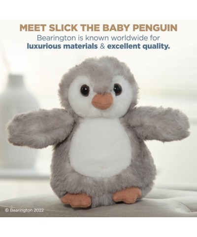 Bearington Slick Small Plush Penguin Stuffed Animal 6 Inches $22.74 Stuffed Animals & Teddy Bears