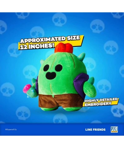 Brawl Stars Plush | 12-Inch-Tall Collectibles | Brawl Stars Plush Toy Doll | Spike The Cactus Plush | Brawl Stars Toys Licens...