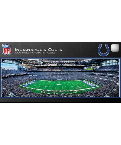 1000 Piece Sports Jigsaw Puzzle - NFL Indianapolis Colts Center View Panoramic - 13"x39 $44.94 Jigsaw Puzzles