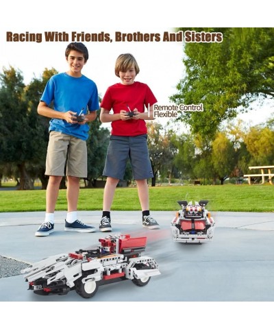 STEM Remote Control Building Ages 6-12 2-in-1 Racing Car Models (326pcs) $59.46 Toy Building Sets