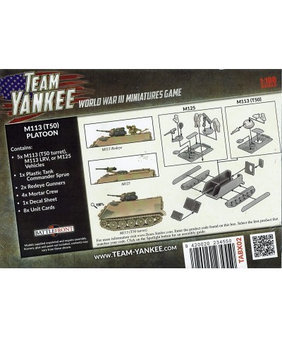 Team Yankee: Australian: M113 (T50) Platoon (TABX01) $81.04 Game Accessories