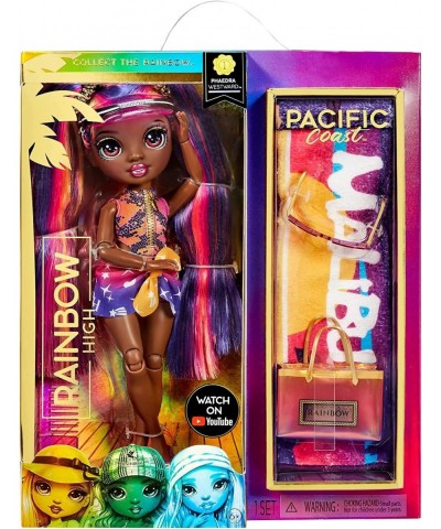 Pacific Coast Phaedra Westward- Sunset (Purple) Fashion Doll with 2 Designer Outfits Pool Accessories Playset Interchangeable...