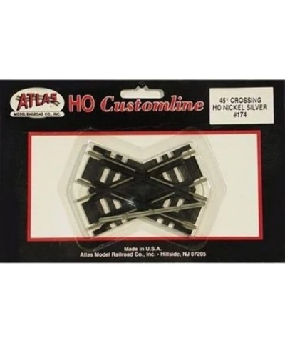 Atlas HO Scale Code 100 Custom-Line 45 Degree Crossing $23.39 Toy Vehicle Playsets