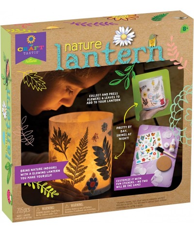 Craft-Tastic Nature Lantern -- Nature DIY Craft Kit -- Outdoor Crafting Fun -- Bring Nature Inside -- Comes with Material to ...