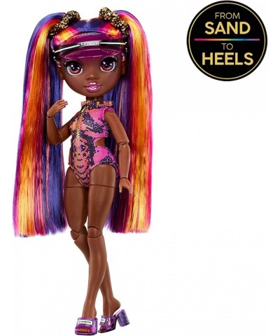 Pacific Coast Phaedra Westward- Sunset (Purple) Fashion Doll with 2 Designer Outfits Pool Accessories Playset Interchangeable...