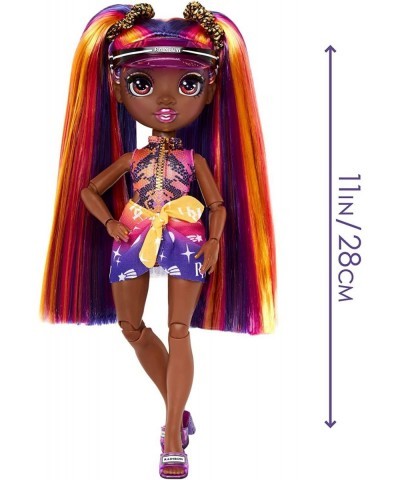 Pacific Coast Phaedra Westward- Sunset (Purple) Fashion Doll with 2 Designer Outfits Pool Accessories Playset Interchangeable...