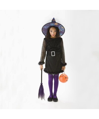 Halloween Witch Accessories Wicked Witch Broom And Hat 2 pieces Halloween Witch Cosplay Costume Party Supplies $17.41 Kids' P...