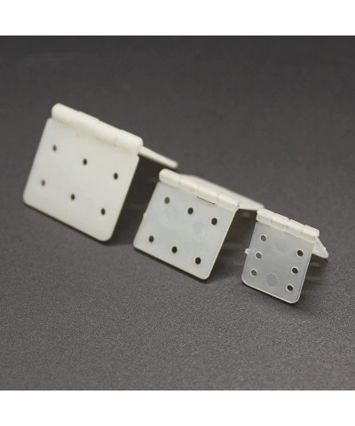 Nylon Hinges 3 Sizes are Available Suitable for RC Airplane Model Airplane Parts Fixed Wing Model Airplane Square Loose-Leaf ...